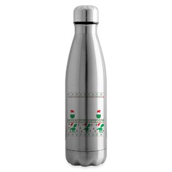 Tenue de Noël Baby Elf - Bouteille isotherme - argent clair - Droite