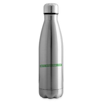 Vegan Beste Entscheidung ever - Isolierflasche - Lightsilver - Rechts