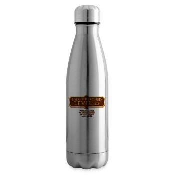I have reached level 23 rpg online gaming - Insulated Water Bottle - silver - Right