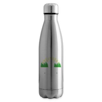 Bigfoot Party Supplies Sasquatch Birthday Crew - Insulated Water Bottle - silver - Right