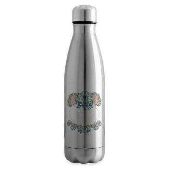 Magie et mysticisme de la fête des mères, œil qui voit tout - Bouteille isotherme - argent clair - Droite