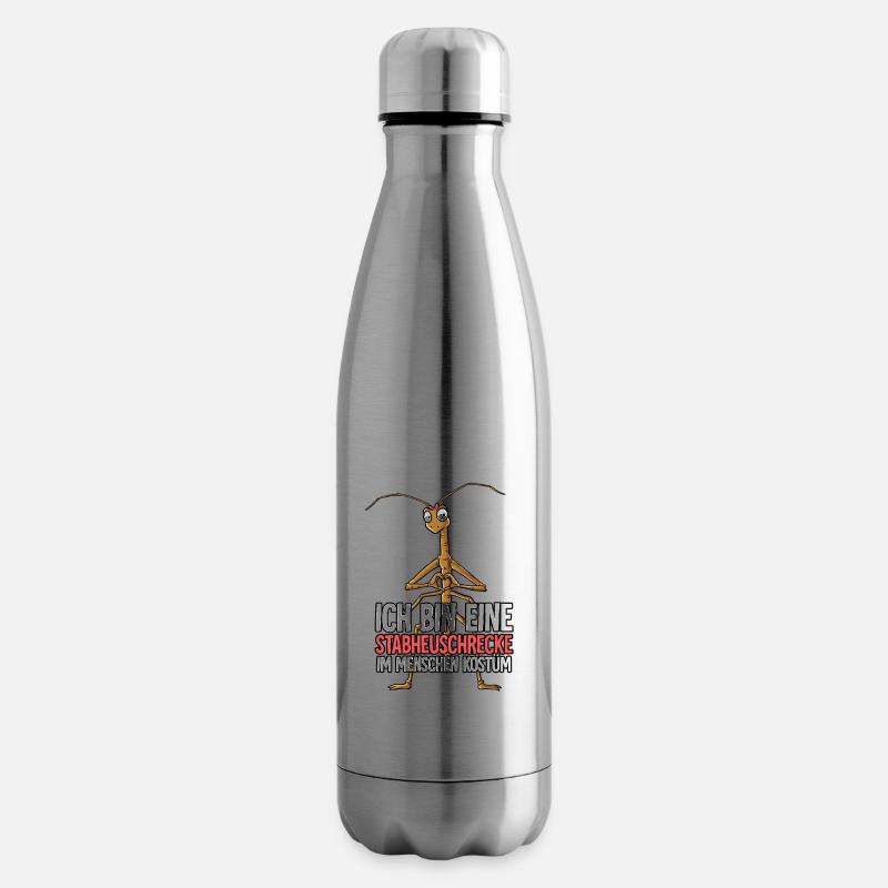 Ich Bin Eine Stabheuschrecke - Isolierflasche - Lightsilver