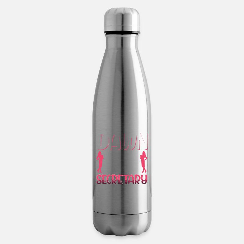 Morgendämmerung der Schulsekretärin - Isolierflasche - Lightsilver