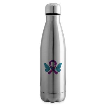 I Have Epilepsy - Insulated Water Bottle - silver - Right