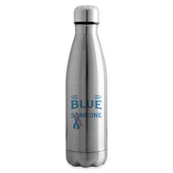 Darmkrebs-Bewusstseinsmonat - Isolierflasche - Lightsilver - Rechts