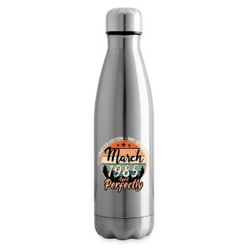 March 1985 anniversary 1985 legends March - Insulated Water Bottle - silver - Right