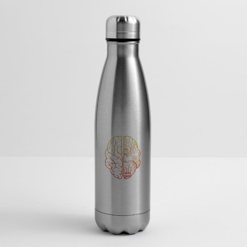 Programmierer Coding - Entwickler Programmieren Gehirn Isolierflasche