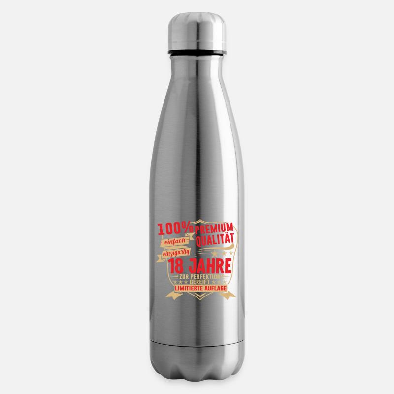 18. Geburtstag 2005 Geschenk Geschenkidee T-Shirt - Isolierflasche - Lightsilver
