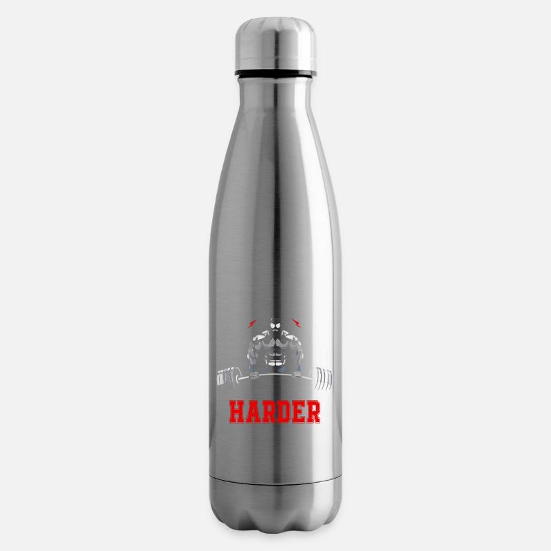 Plus chaque jour - Bouteille isotherme - argent clair