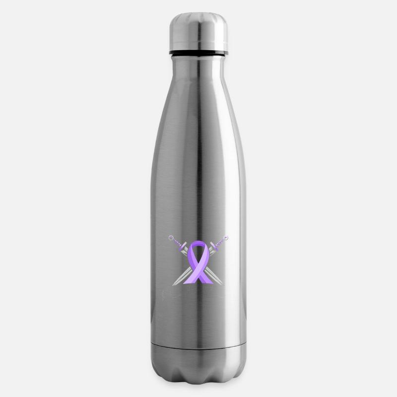 Epilepsie-Awareness-Krieger - Isolierflasche - Lightsilver