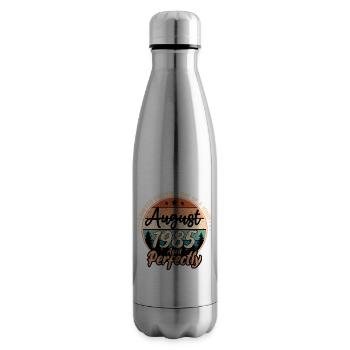 August 1985 anniversary 1985 legends August - Insulated Water Bottle - silver - Right