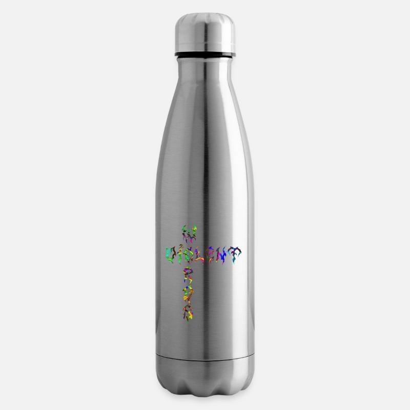 Paroles violentes - Bouteille isotherme - argent clair