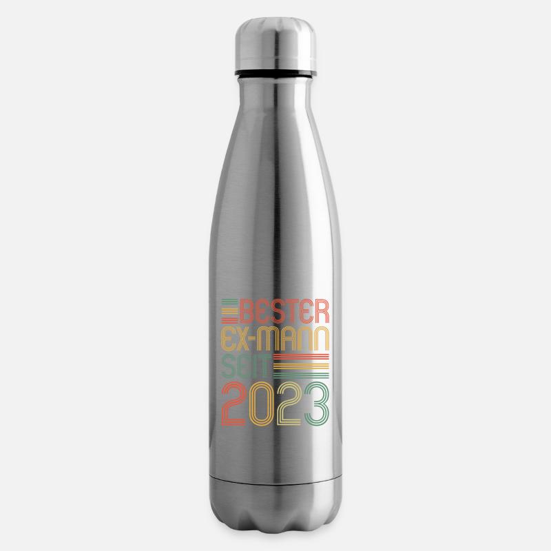 Weltbester Ex-Mann seit 2023 Scheidungs - Isolierflasche - Lightsilver