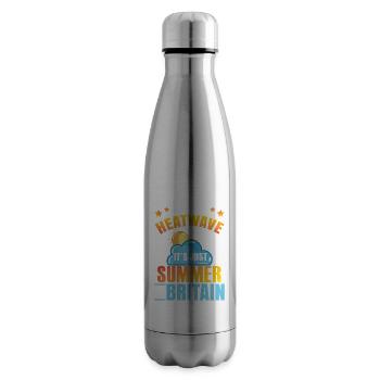 Es ist gerade Sommer in Großbritannien - Isolierflasche - Lightsilver - Rechts