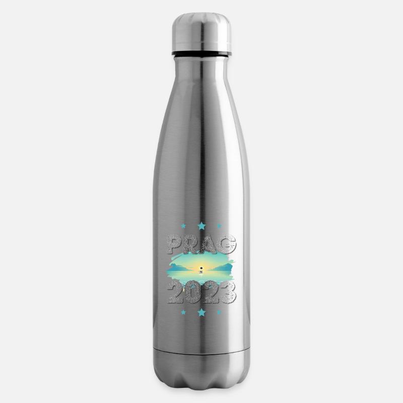 Prag 2023 - Isolierflasche - Lightsilver