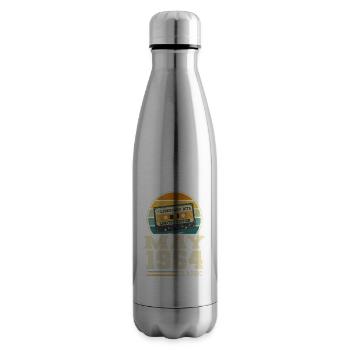 59e anniversaire mai millésime 1964 Idée cadeau - Bouteille isotherme - argent clair - Droite