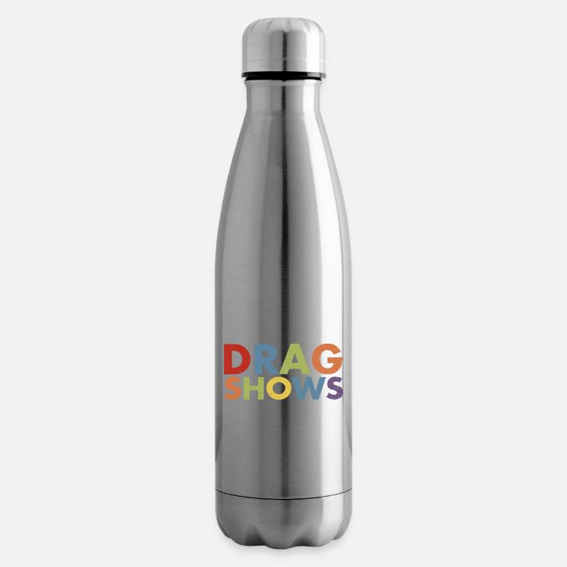 Kinder sind bei Drag-Shows sicherer als in der Kirche - Isolierflasche - Lightsilver