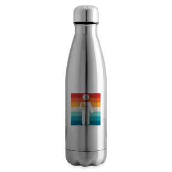 Proud Member Of The Broken Arm Club - Insulated Water Bottle - silver - Right