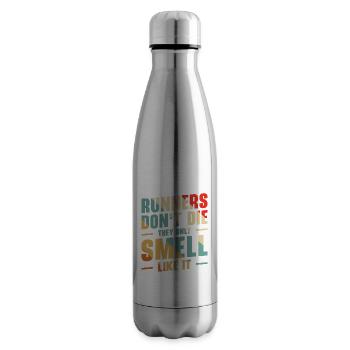 Laufen Läufer Joggen - Isolierflasche - Lightsilver - Rechts