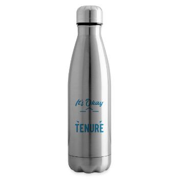 Es ist okay, dass ich eine Festanstellung habe - Isolierflasche - Lightsilver - Rechts