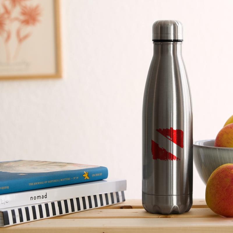 Instructor Diver Deep Diving Divemaster Student Insulated Water Bottle