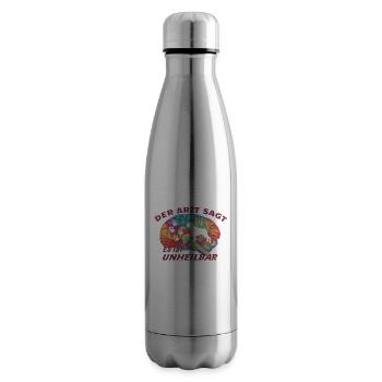 Hundezubehör Rottweiler Hundebesitzer - Isolierflasche - Lightsilver - Rechts