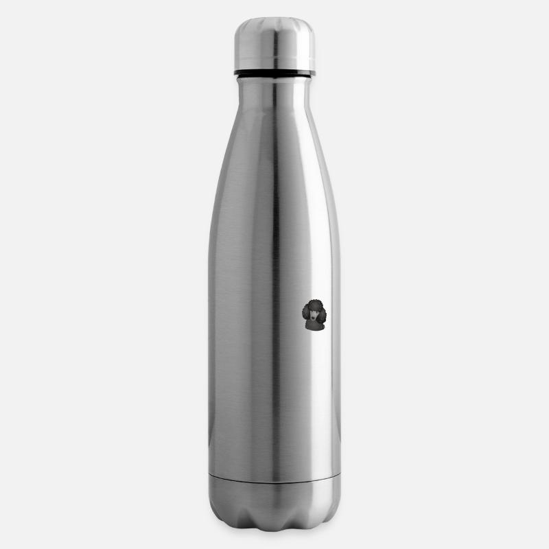 Hundezubehör Pudel Hundebesitzer - Isolierflasche - Lightsilver
