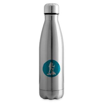 Wandern fortschritt außerhalb der Komfortzone - Isolierflasche - Lightsilver - Rechts