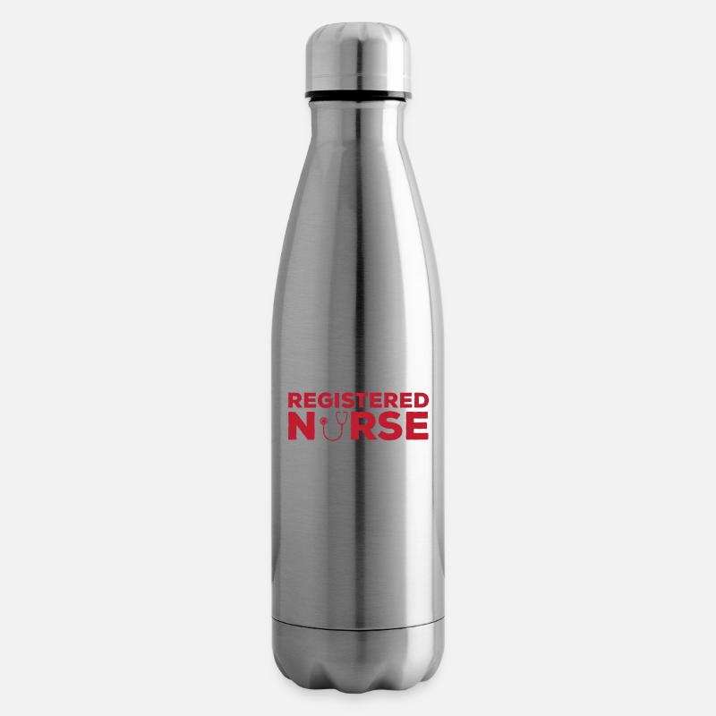 Staatlich Geprüfte Krankenschwester - Isolierflasche - Lightsilver