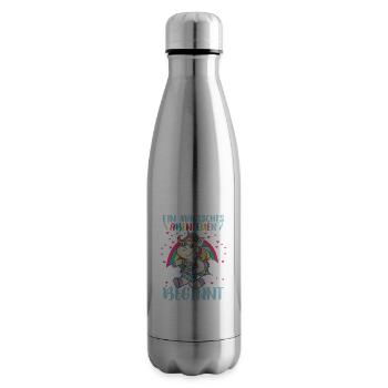 Schulranzen Einhorn Schulanfang Schulkind - Isolierflasche - Lightsilver - Rechts