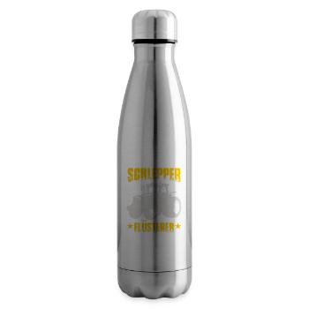 Schlepper Flüsterer - Isolierflasche - Lightsilver - Rechts