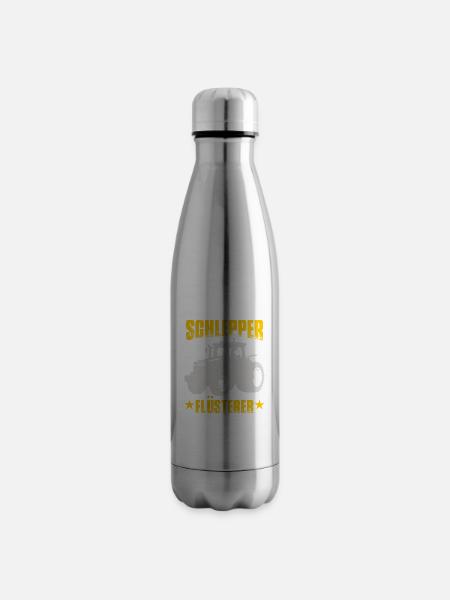 Schlepper Flüsterer - Isolierflasche - Lightsilver