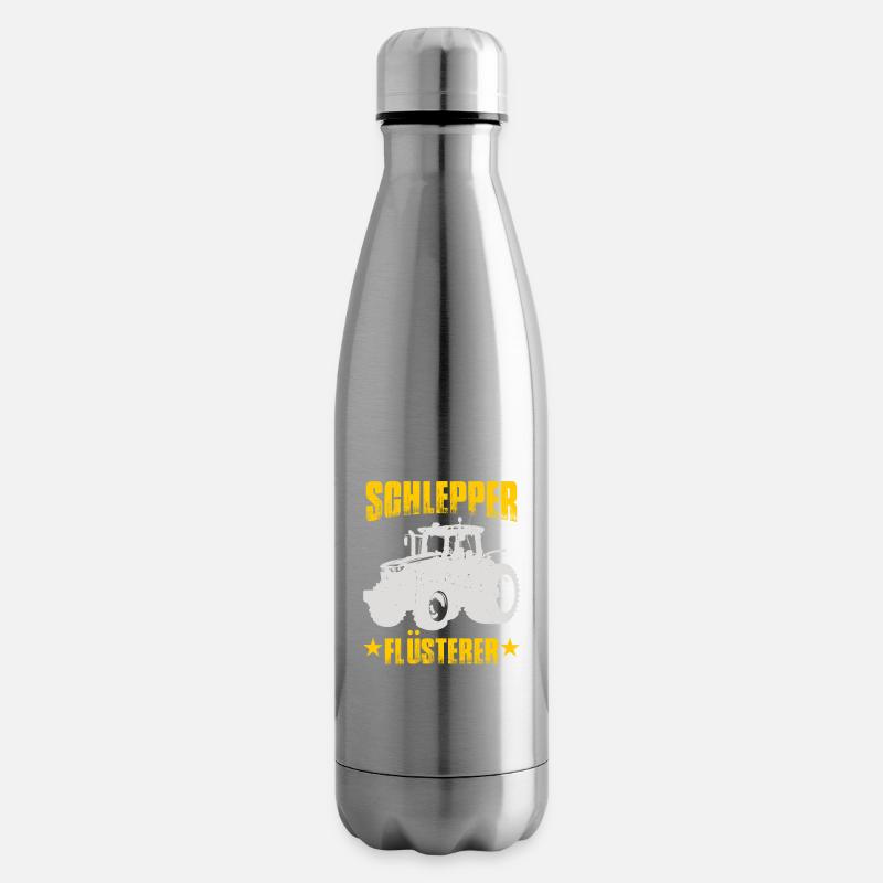 Schlepper Flüsterer - Isolierflasche - Lightsilver