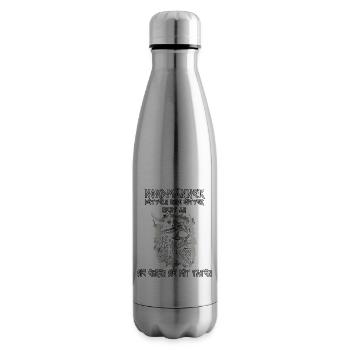 Heiden des Nordens Wikinger T-Shirt Barbaren - Isolierflasche - Lightsilver - Rechts