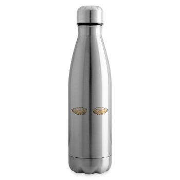 Pierogi Recipe Polish Pierogi - Insulated Water Bottle - silver - Right