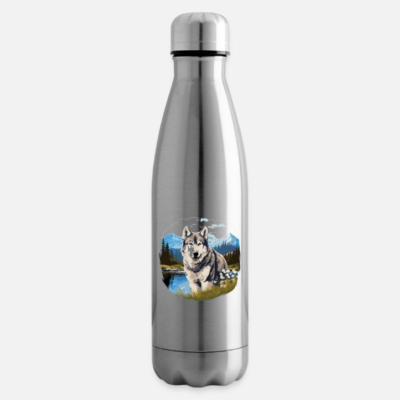 Husky - Isolierflasche - Lightsilver