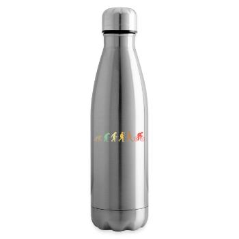Fahrrad Retro Cycling Evolution Fahrrad - Isolierflasche - Lightsilver - Rechts
