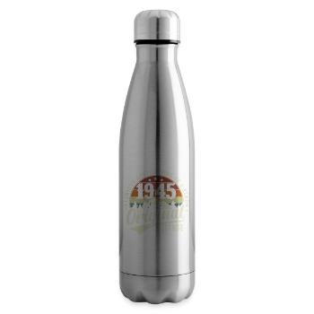 Geburtstag 79 Vintage Retro 1945 - Isolierflasche - Lightsilver - Rechts