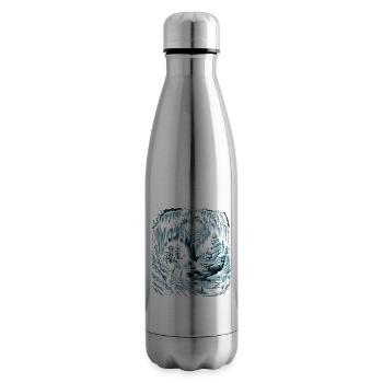 Ice Caving Adventure Apparel Ice Cave - Insulated Water Bottle - silver - Right