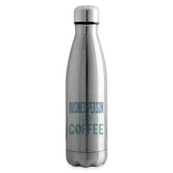 Instant-Geschäftsmann fügt einfach Kaffee hinzu - Isolierflasche - Lightsilver - Rechts