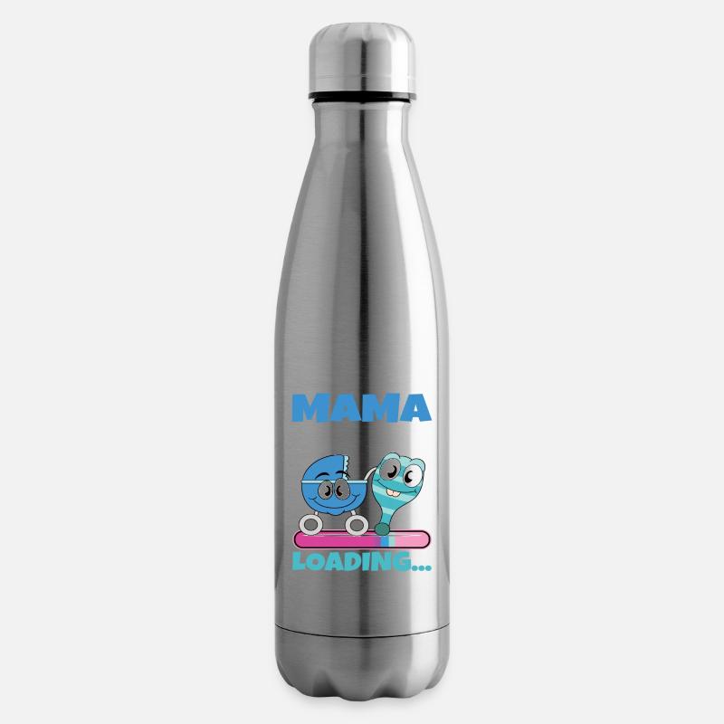 Mama 2024 werdende Mutter Schwangerschaft - Isolierflasche - Lightsilver