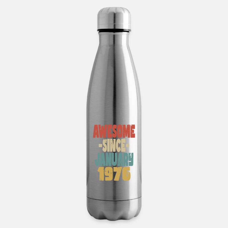 Fantastischer Januar 1976 - Isolierflasche - Lightsilver