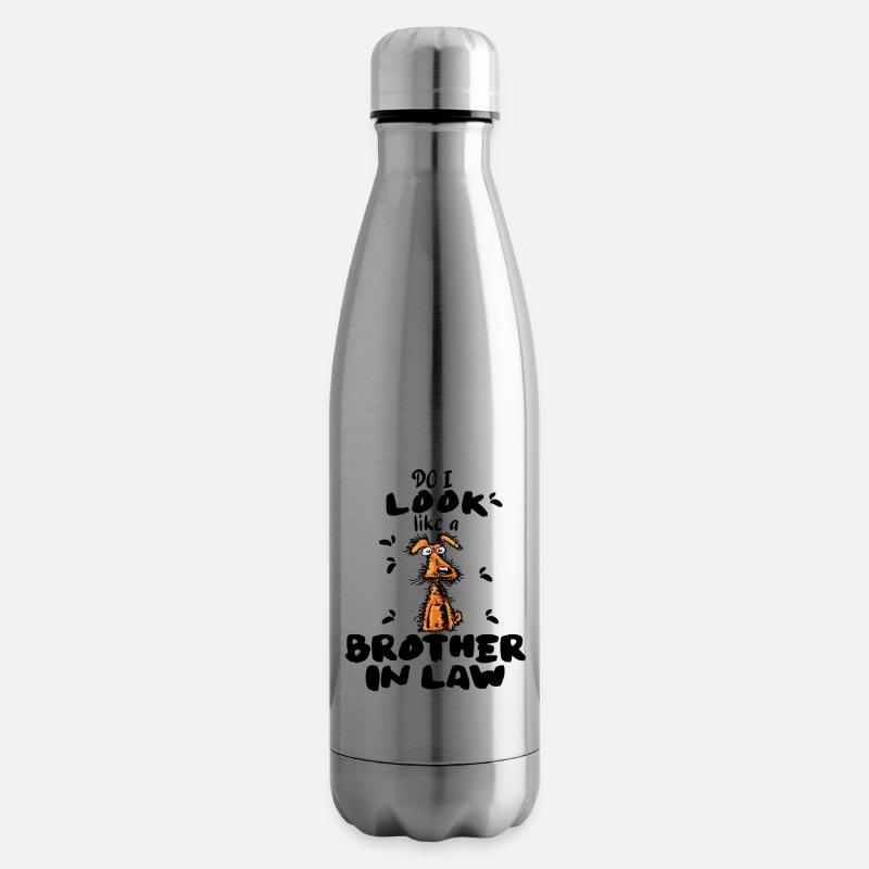 Sehe ich aus wie ein Schwager - Isolierflasche - Lightsilver
