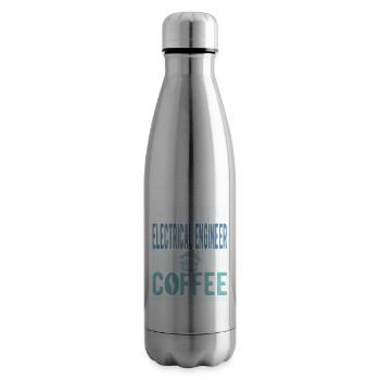 Instant Electrical Engineer Just Add Coffee - Insulated Water Bottle - silver - Right