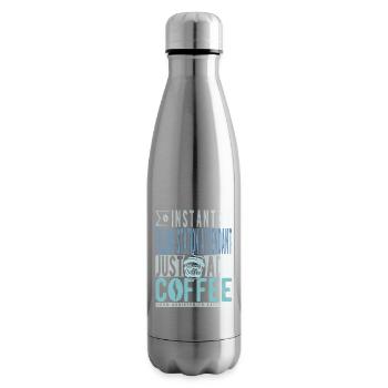 Instant-Tankwart einfach Kaffee hinzufügen - Isolierflasche - Lightsilver - Rechts