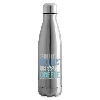 Instant Financial Analyst Fügen Sie einfach Kaffee hinzu - Isolierflasche - Lightsilver - Rechts