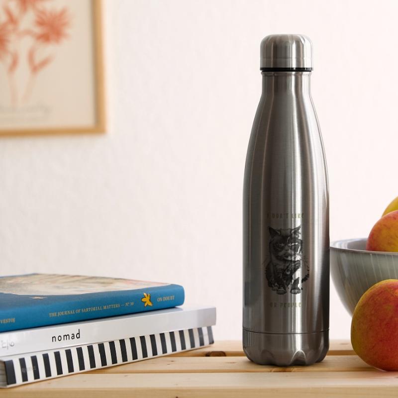 Ich mag keine Morgenmenschen oder Morgenmenschen oder Menschen Isolierflasche