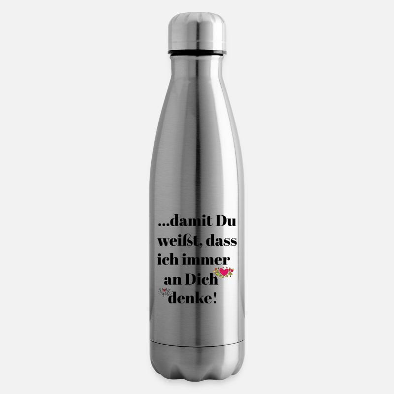 Penser - Bouteille isotherme - argent clair
