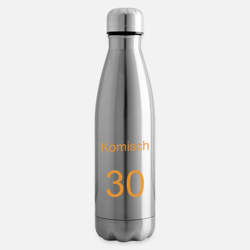 30. Geburtstag - Isolierflasche - Lightsilver