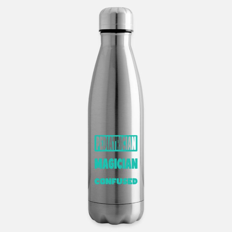 Pédiatre - Bouteille isotherme - argent clair